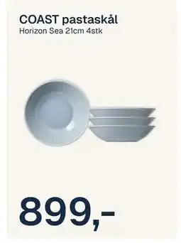 Jernia COAST pastaskål tilbud