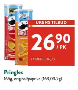 Jacobs Pringles tilbud