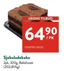 Jacobs Sjokoladekake tilbud
