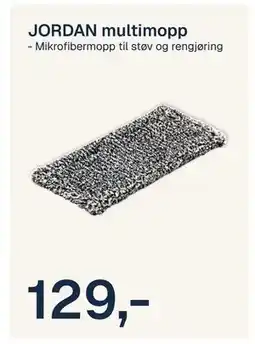 Jernia JORDAN multimopp tilbud