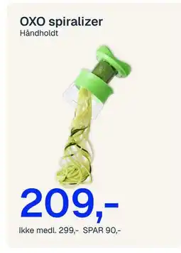 Jernia OXO spiralizer tilbud