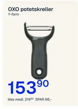 Jernia OXO potetskreller tilbud