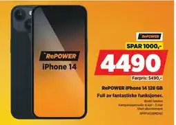 POWER RePOWER iPhone 14 128 GB tilbud