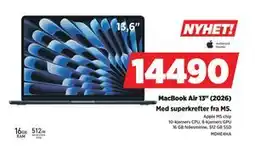 POWER MacBook Air 13 (2026) tilbud