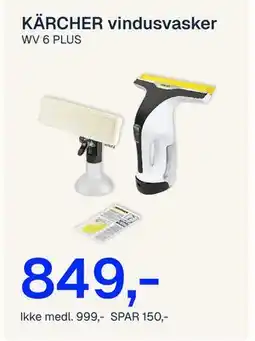 Jernia KÄRCHER vindusvasker tilbud