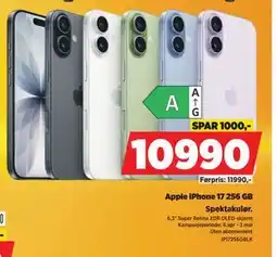 POWER Apple iPhone 17 256 GB tilbud