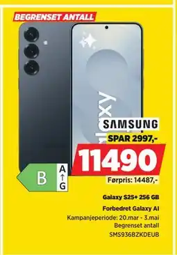 POWER Galaxy S25+ 256 GB tilbud