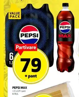 Bunnpris PEPSI MAX tilbud