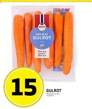 Bunnpris GULROT tilbud