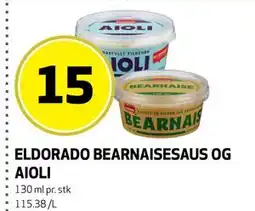 Bunnpris ELDORADO BEARNAISESAUS OG AIOLI tilbud