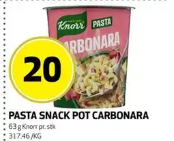 Bunnpris PASTA SNACK POT CARBONARA tilbud