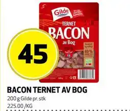 Bunnpris BACON TERNET AV BOG tilbud