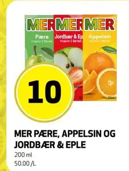 Bunnpris MER PÆRE, APPELSIN OG JORDBÆR & EPLE tilbud