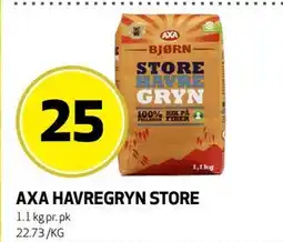 Bunnpris AXA HAVREGRYN STORE tilbud