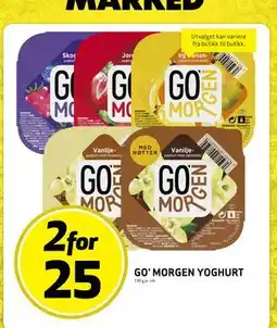 Bunnpris GO' MORGEN YOGHURT tilbud
