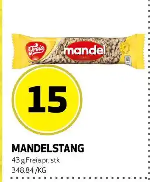 Bunnpris MANDELSTANG tilbud