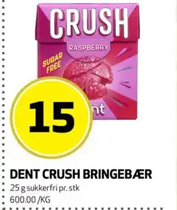 Bunnpris DENT CRUSH BRINGEBÆR tilbud