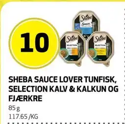 Bunnpris SHEBA SAUCE LOVER TUNFISK, SELECTION KALV & KALKUN OG FJÆRKRE tilbud
