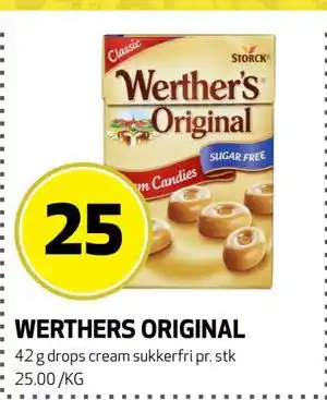 Bunnpris WERTHERS ORIGINAL tilbud