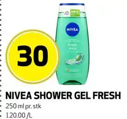 Bunnpris NIVEA SHOWER GEL FRESH tilbud