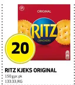 Bunnpris RITZ KJEKS ORIGINAL tilbud