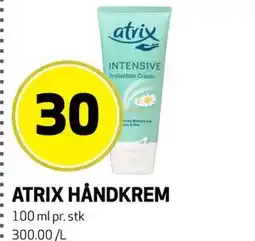 Bunnpris ATRIX HÅNDKREM tilbud
