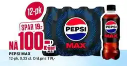 Europris PEPSI MAX tilbud