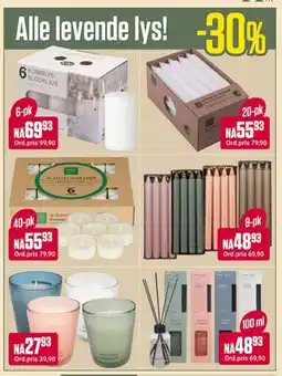 Europris Alle levende lys! tilbud