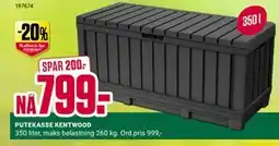 Europris PUTEKASSE KENTWOOD tilbud