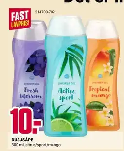 Europris DUSJSÅPE tilbud