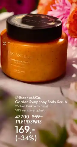 Oriflame Essense&Co. Garden Symphony Body Scrub tilbud