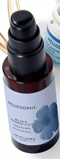 Oriflame Wellosophy Relax & Recharge Sleep Face Elixir tilbud