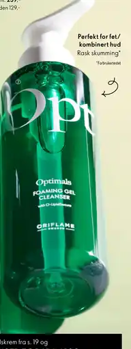 Oriflame Opt Optimals Foaming Gel Cleanser tilbud