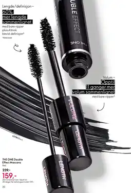 Oriflame THE ONE Double Effect Mascara tilbud