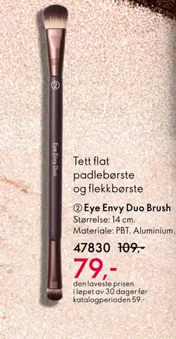 Oriflame Eye Envy Duo Brush tilbud