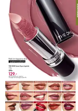 Oriflame THE ONE Smart Sync Lipstick tilbud