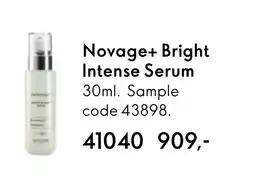 Oriflame Novage+ Bright Intense Serum tilbud