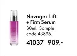 Oriflame Novage+ Lift + Firm Serum tilbud