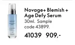 Oriflame Novage+ Blemish + Age Defy Serum tilbud