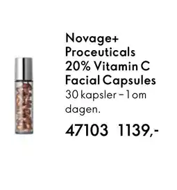 Oriflame Novage+ Proceuticals 20% Vitamin C Facial Capsules tilbud