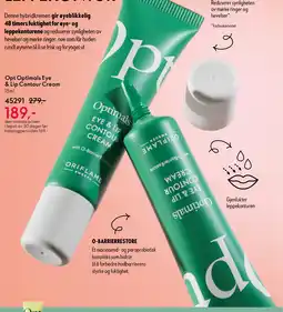 Oriflame Opt Optimals Eye & Lip Contour Cream tilbud