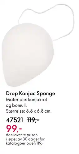 Oriflame Drop Konjac Sponge tilbud