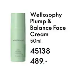 Oriflame Wellosophy Plump & Balance Face Cream tilbud