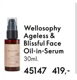Oriflame Wellosophy Ageless & Blissful Face Oil-in-Serum tilbud
