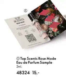 Oriflame Top Scents Rose Mode Eau de Parfum Sample tilbud