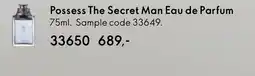 Oriflame Possess The Secret Man Eau de Parfum tilbud
