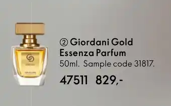 Oriflame Giordani Gold Essenza Parfum tilbud
