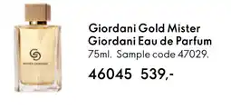 Oriflame Giordani Gold Mister Giordani Eau de Parfum tilbud