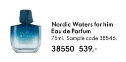 Oriflame Nordic Waters for him Eau de Parfum tilbud
