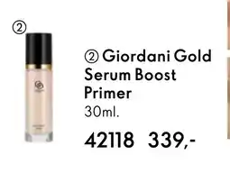 Oriflame Giordani Gold Serum Boost Primer tilbud